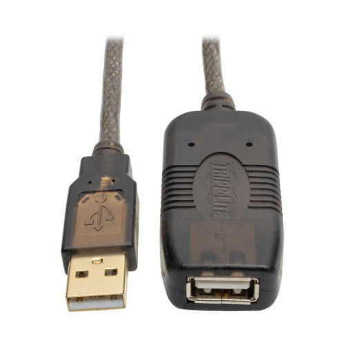 Tripp Lite U026-025 USB cable USB 2.0 300" (7.62 m) USB A 0.48 Gbit/s Black