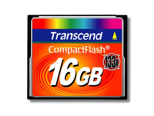 Transcend 16GB, CF Card, MLC, 133X