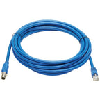 Tripp Lite NM12-6A2-05M-BL networking cable Blue 196.9" (5 m) Cat6a F/UTP (FTP)