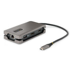 StarTech.com DKT31CDHPD3 laptop dock/port replicator Wired USB 3.2 Gen 2 (3.1 Gen 2) Type-C Gray