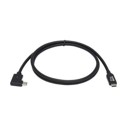Tripp Lite U420-01M-RA USB cable USB 3.2 Gen 1 (3.1 Gen 1) 39.4" (1 m) USB C 5 Gbit/s 60 W Black