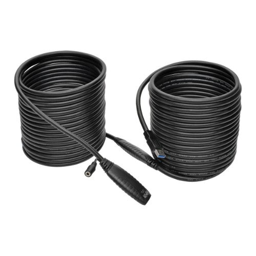 Tripp Lite U330-15M USB cable USB 3.2 Gen 1 (3.1 Gen 1) 590.6" (15 m) USB A Black
