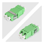 StarTech.com DUPLEXLCAPCNOF fiber optic adapter LC/APC 10 pc(s) Green