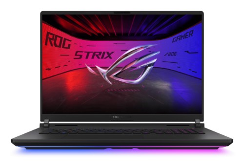 ASUS ROG Strix SCAR 18 G835LWG-DB96 Intel Core Ultra 9 290HX Plus Laptop 18" 4K Ultra HD 32 GB DDR5-SDRAM 1 TB SSD NVIDIA GeForce RTX 5080 Wi-Fi 7 (802.11be) Windows 11 Home Black