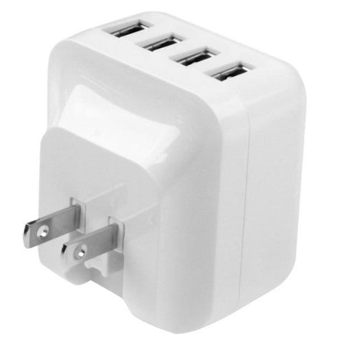 StarTech.com USB4PACWH mobile device charger Universal White AC Indoor