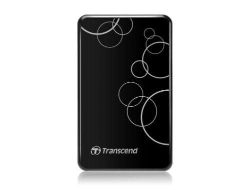 Transcend StoreJet 25A3K external hard drive 1 TB 2.5" Micro-USB B 3.2 Gen 1 (3.1 Gen 1) Black
