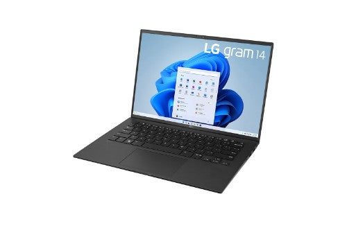 LG Gram 14Z90R Intel® Core™ i5 i5-1340P Laptop 14" WUXGA 8 GB LPDDR5-SDRAM 512 GB SSD Wi-Fi 6E (802.11ax) Windows 11 Pro Black