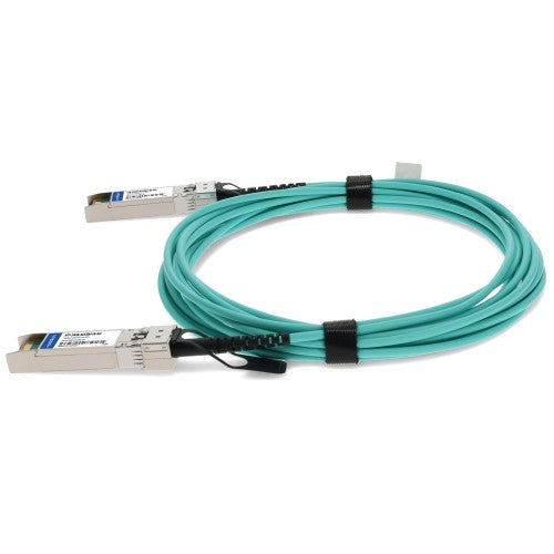 AddOn Networks SFP-10GB-AOC8M-IN-AO InfiniBand/fibre optic cable 315" (8 m) SFP+ AOC Aqua color