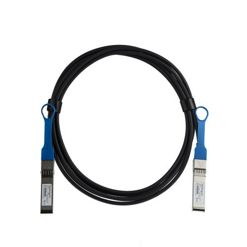 StarTech.com JD097CST InfiniBand/fibre optic cable 118.1" (3 m) SFP+ Black