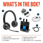 Poly Savi 7420 Office Stereo DECT 1920-1930 MHz Headset