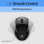 HP X3000 Black G3 Wireless Mouse