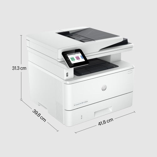 HP LaserJet Pro 4101fdw Wireless Multifunction Black and white Printer, Copier, Scanner; Duplex