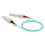 AddOn Networks QSFP112-400GB-AOC-1M-NV-AO InfiniBand/fibre optic cable 39.4" (1 m) Aqua color