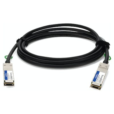AddOn Networks QSFP-100G-PDAC3M-I-AO InfiniBand/fibre optic cable 118.1" (3 m) QSFP28 Black, Silver