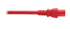 Eaton P018-E06-ARD-6 power cable Red 70.9" (1.8 m) C14 coupler C15 coupler