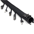 StarTech.com WKSTNCMZP cable sleeve Black