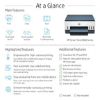 HP Smart Tank 6001 Wireless All-in-One Color Printer, Copier, Scanner