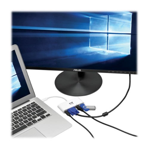 Tripp Lite U444-06N-VGU-C USB graphics adapter 1920 x 1080 pixels White