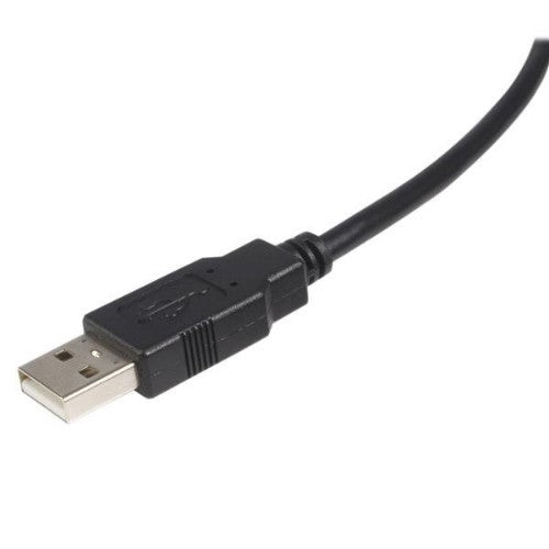 StarTech.com USB2HAB6 USB cable USB 2.0 70.9" (1.8 m) USB A USB B 0.48 Gbit/s Black