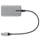 StarTech.com 5G3AGBB-USB-A-HUB laptop dock/port replicator Wired USB 3.2 Gen 1 (3.1 Gen 1) Type-A Gray