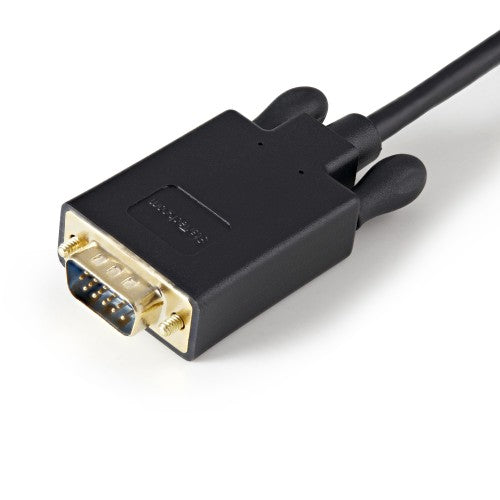 StarTech.com DP2VGAMM3B video cable adapter 35.8" (0.91 m) DisplayPort VGA (D-Sub) Black