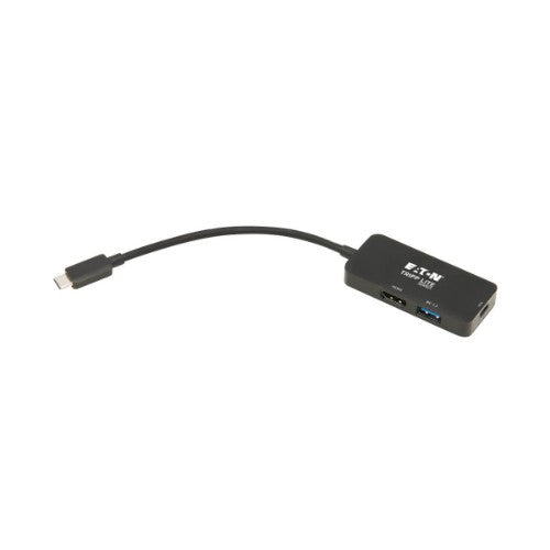 Tripp Lite U444-06N-H4UBC2 laptop dock/port replicator Wired USB 3.2 Gen 1 (3.1 Gen 1) Type-C Black