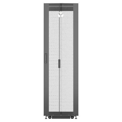 Vertiv VR3300 rack cabinet 42U Freestanding rack Black, Transparent