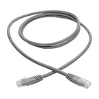 Tripp Lite N200-005-GY networking cable Gray 59.8" (1.52 m) Cat6 U/UTP (UTP)