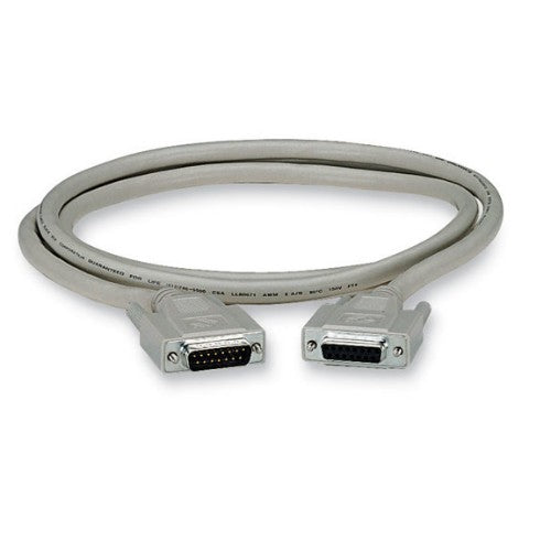 Black Box EGM16T-0010-MF serial cable Gray 59.1" (1.5 m) DB15