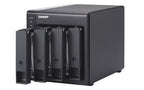 QNAP TR-004-US storage drive enclosure HDD/SSD enclosure Black 2.5/3.5"
