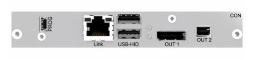 Black Box ACX2MR-DP11ATH-C interface cards/adapter Internal RJ-45, USB 2.0, DisplayPort