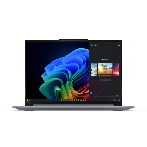 Lenovo ThinkBook 16 G7 QOY Copilot+ PC Qualcomm Snapdragon X1P-42-100 Laptop 16" WUXGA 16 GB LPDDR5x-SDRAM 512 GB SSD Wi-Fi 7 (802.11be) Windows 11 Pro English Gray