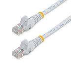 StarTech.com 15 ft White Snagless Category 5e (350 MHz) UTP Patch Cable networking cable 179.9" (4.57 m)
