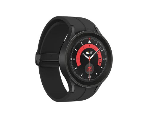 Samsung Galaxy Watch5 Pro SM-R920N 1.4" OLED 45 mm Digital 450 x 450 pixels Touchscreen Black Wi-Fi GPS (satellite)