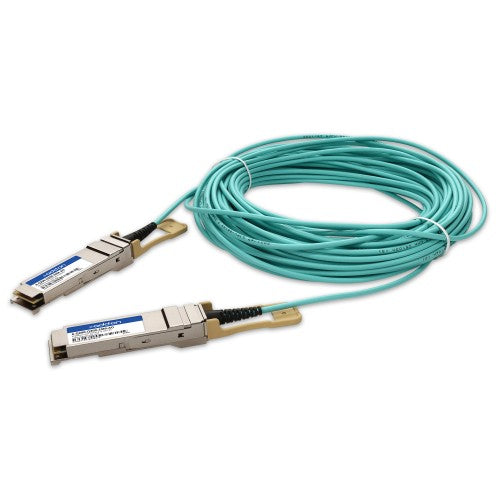 AddOn Networks A-Q200-Q200-20M-AO InfiniBand/fibre optic cable 787.4" (20 m) QSFP56 AOC Aqua color
