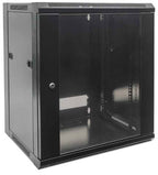 Intellinet 711715 rack cabinet 6U Wall mounted rack Black