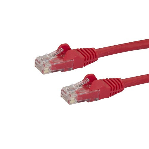 StarTech.com N6PATCH3RD networking cable Red 36" (0.914 m) Cat6 U/UTP (UTP)