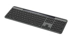 Logitech Signature Slim Solar+ K980 keyboard Universal RF Wireless + Bluetooth QWERTY US English Graphite
