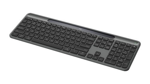 Logitech Signature Slim Solar+ K980 keyboard Universal RF Wireless + Bluetooth QWERTY US English Graphite