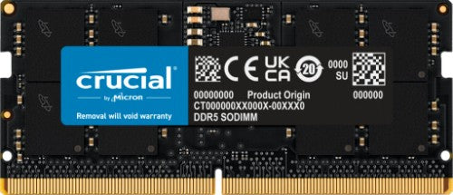Crucial CT16G56C46S5 memory module 16 GB 1 x 16 GB DDR5 262-pin SO-DIMM ECC
