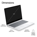 HP EliteBook 8 Flip G2i 13 inch Notebook Next Gen AI PC Wolf Pro Security Edition Copilot+ PC Intel Core Ultra 5 Laptop 13.3" Touchscreen WUXGA 32 GB LPDDR5x-SDRAM 512 GB SSD Wi-Fi 7 (802.11be) Windows 11 Pro Silver