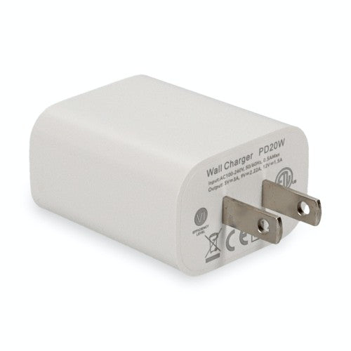 AddOn Networks USAC2USBC5V3AW-AA mobile device charger White Indoor