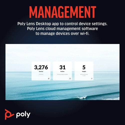 HP Poly Studio R30 USB Video Bar