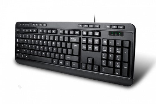 Adesso AKB-132UB keyboard Home USB QWERTY US English Black