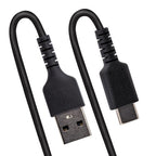 StarTech.com R2ACC-1M-USB-CABLE USB cable USB 2.0 39.4" (1 m) USB A USB C Black