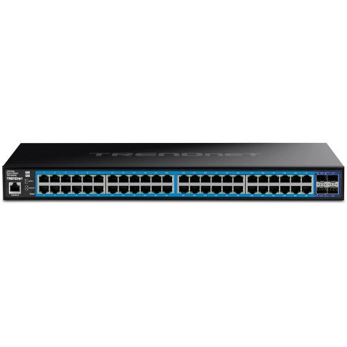 Trendnet TEG-3524S network switch Managed Gigabit Ethernet (10/100/1000) Black