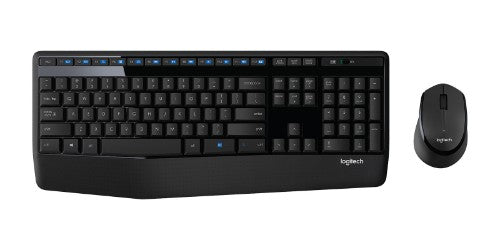 Logitech 920-006481 keyboard Mouse included Universal RF Wireless QWERTY English Black