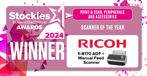Ricoh fi-8170 ADF + Manual feed scanner 600 x 600 DPI A4 Black, Gray