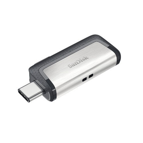 SanDisk Drive USB Ganda Ultra Tipe-C 256 GB USB flash drive USB Type-A / USB Type-C 3.2 Gen 1 (3.1 Gen 1) Gray, Silver