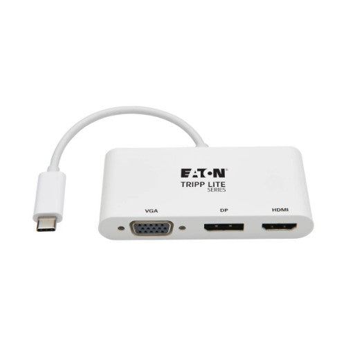 Tripp Lite U444-06N-HVDPW USB graphics adapter 3840 x 2160 pixels White